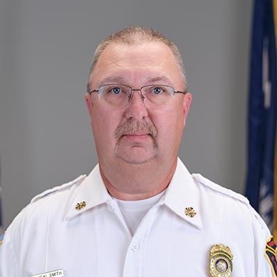 Headshot of Fire Chief Michael Smith