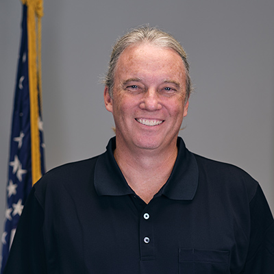 Headshot of Utilities Director Kevin Harbin